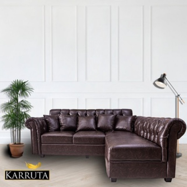 Karruta - Sofa L Charly 8.i Lite  | Kursi Sofa Tamu Classic